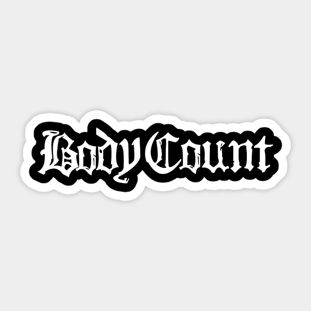 Body Count Sticker by forseth1359